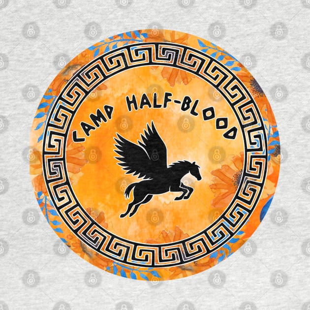 Camp Half-Blood Crest by Mint-Rose